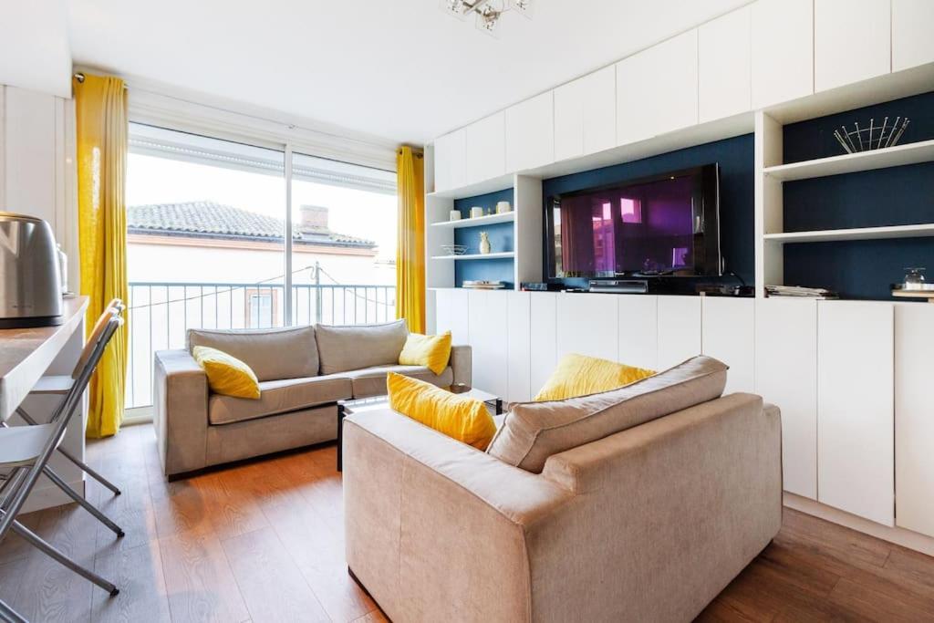1 Bedroom/Clim/Wifi, St Michel Station Toulouse Exterior foto